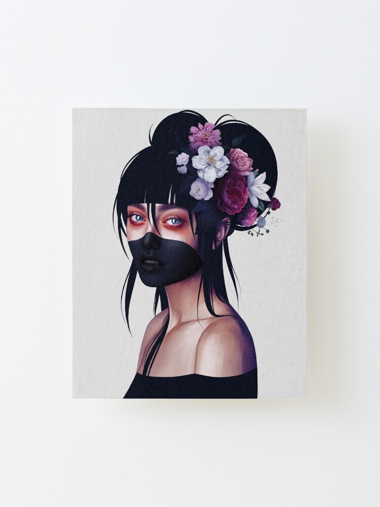 Alternate view of Nyx Mounted Print