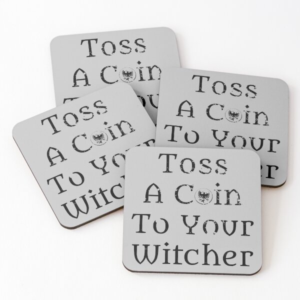 Item preview, Toss a coin to your Witcher designed and sold by kuenzicreative.