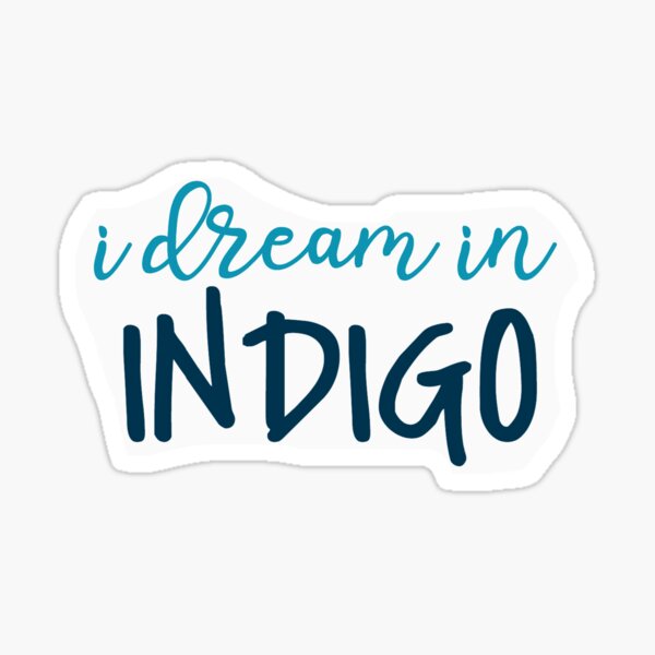 CHRIS BROWN INDIGO Sticker