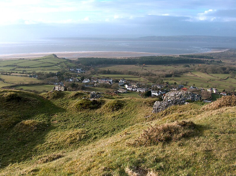 "The Bulwark, North Gower" by magickgardener Redbubble