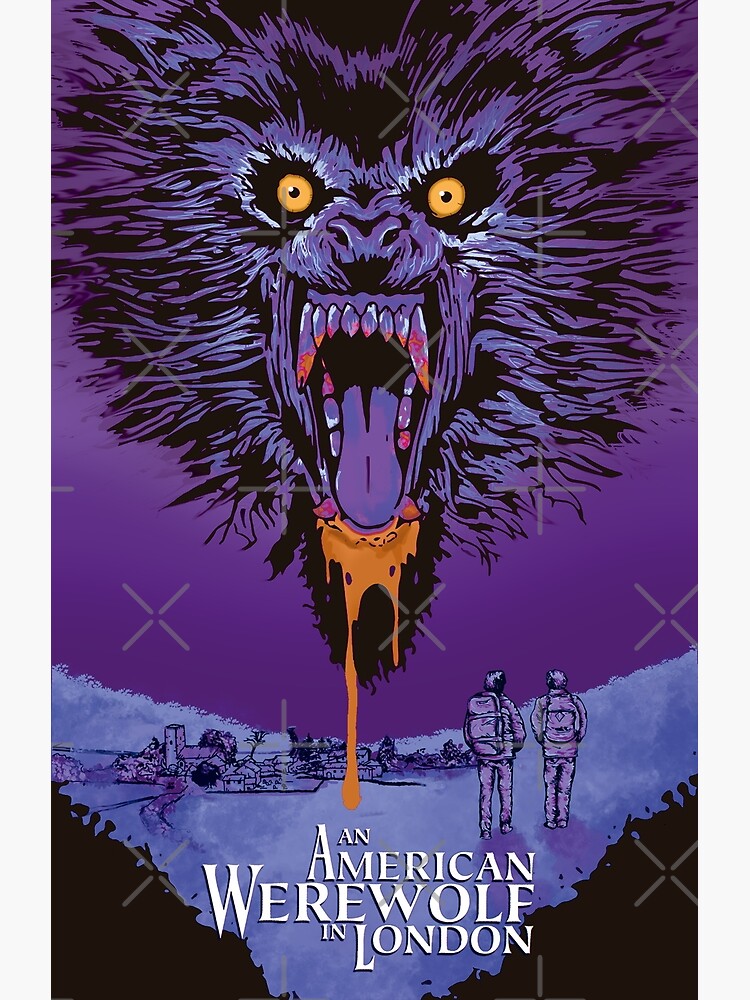 An American Werewolf in London 1981 Digital Art by Geek N Rock - Pixels