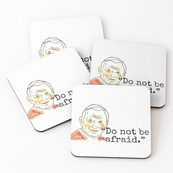 Item preview, Pope St. John Paul II Sticker  designed and sold by Brooke Therese.