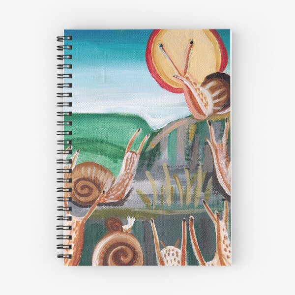 Item preview, Snail Sermon on the Mount designed and sold by BrushSong.