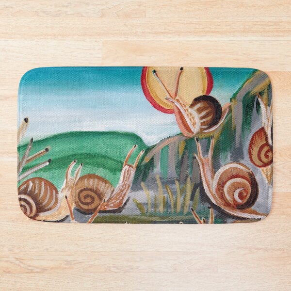 Item preview, Snail Sermon on the Mount designed and sold by BrushSong.