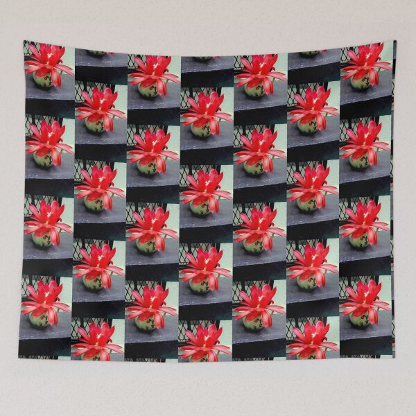Item preview, Red Cactus Flowers, Top Step designed and sold by Michael May.