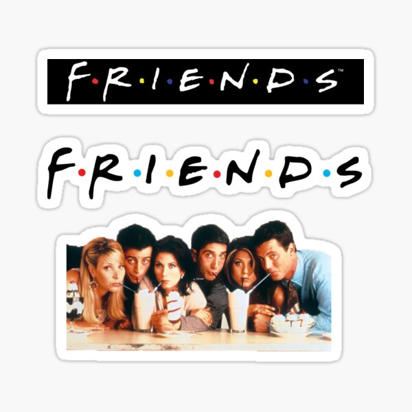 Friends Sticker Pack 1 Pegatina