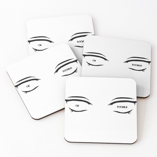 Anime Eyes Coasters Redbubble - hazel anime eyes roblox