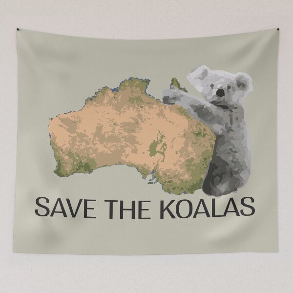 Item preview, Save the Koalas  designed and sold by Cactus0.