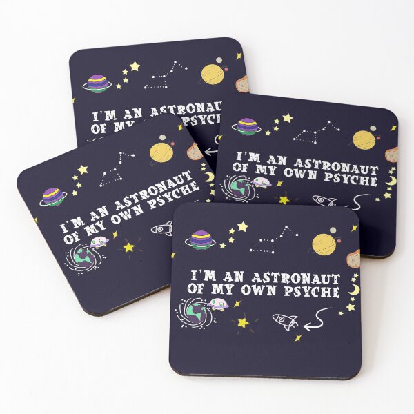 Item preview, I'm an astronaut of my own psyche designed and sold by BunnyMomMtl.