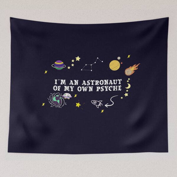 Item preview, I'm an astronaut of my own psyche designed and sold by BunnyMomMtl.