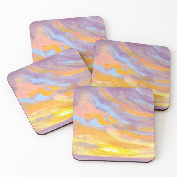 Item preview, Pastel Sunset, Sunrise, Cloudy Day designed and sold by BrushSong.