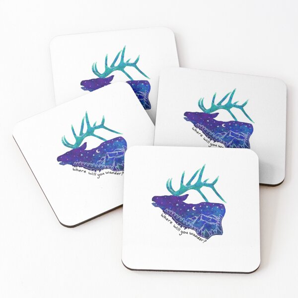 Item preview, Wandering elk color designed and sold by SheHunts99.