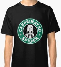 Rachnera "Caffeinated Spider" Logo Classic T-Shirt