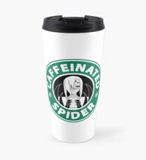 Rachnera "Caffeinated Spider" Logo Travel Mug