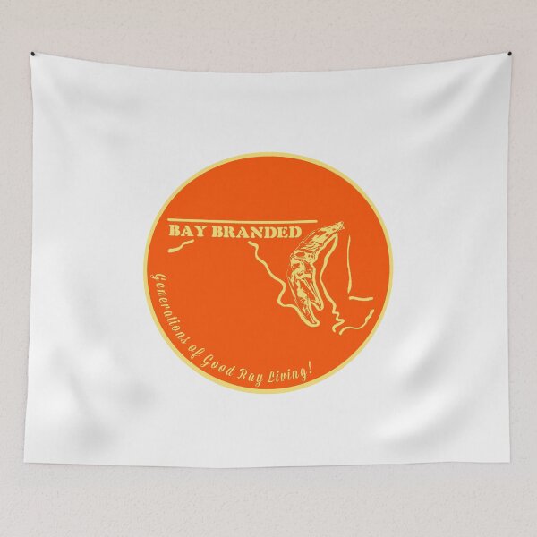 Item preview, Bay Branded Crab Claw Logo - Orange designed and sold by baybranded.