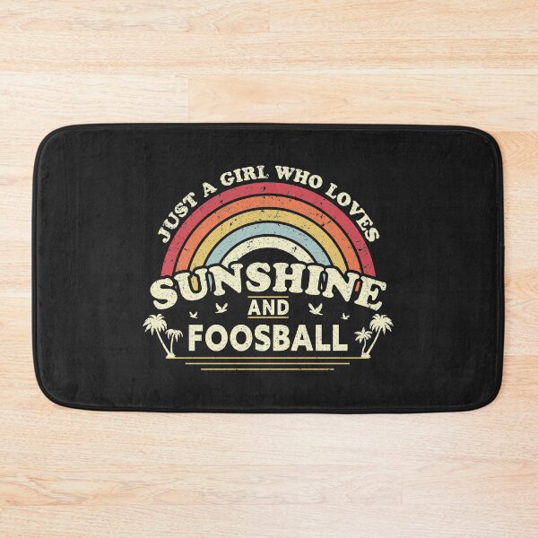 Item preview, Foosball print. Just A Girl Who Loves Sunshine And Foosball graphic designed and sold by PackAPunch.