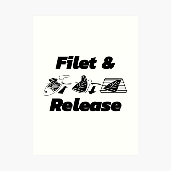filet and release t shirt