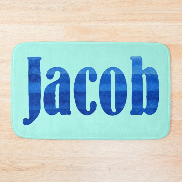Item preview, Jacob abstract painting boy's name designed and sold by ComicKitsch.