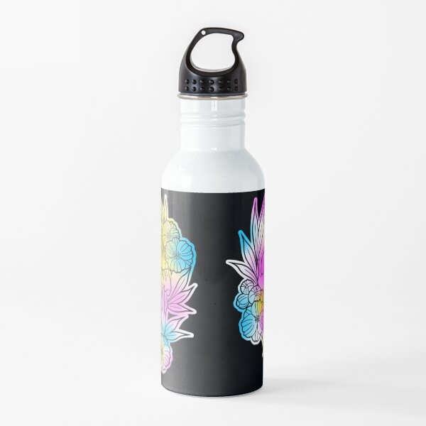 Crystal skull fade Water Bottle