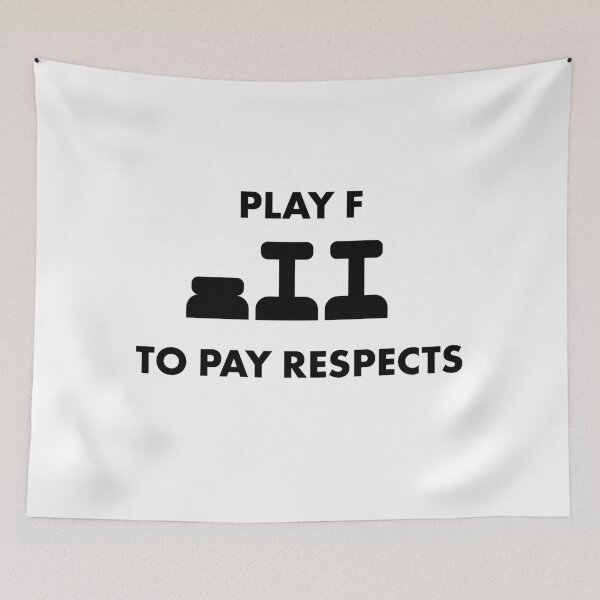 Item preview, Play F To Pay Respects - Funny Trumpet Design designed and sold by HalpinDesign.