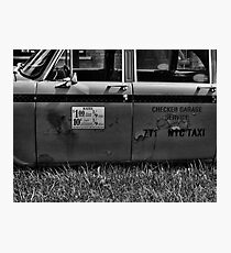 Taxi Photographic Print