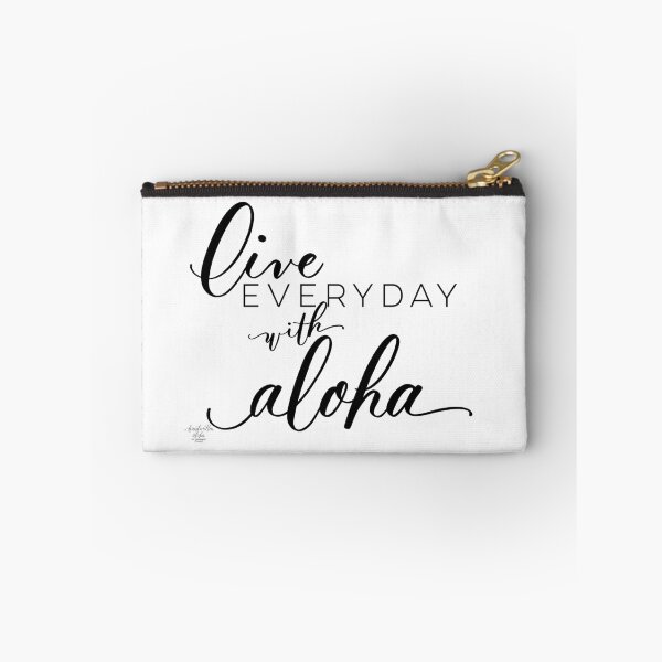 Item preview, Live EVERYDAY with aloha handlettered artwork designed and sold by Handwritten Aloha.