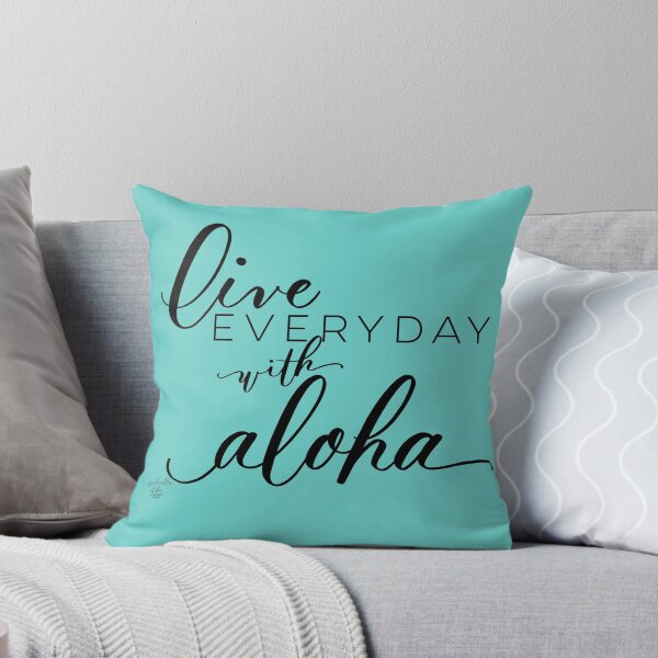Item preview, Live EVERYDAY with aloha handlettered artwork designed and sold by Handwritten Aloha.