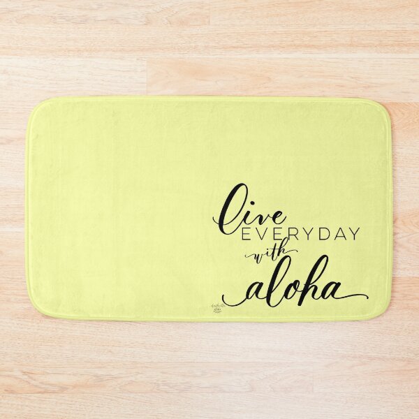 Item preview, Live EVERYDAY with aloha handlettered artwork designed and sold by Handwritten Aloha.