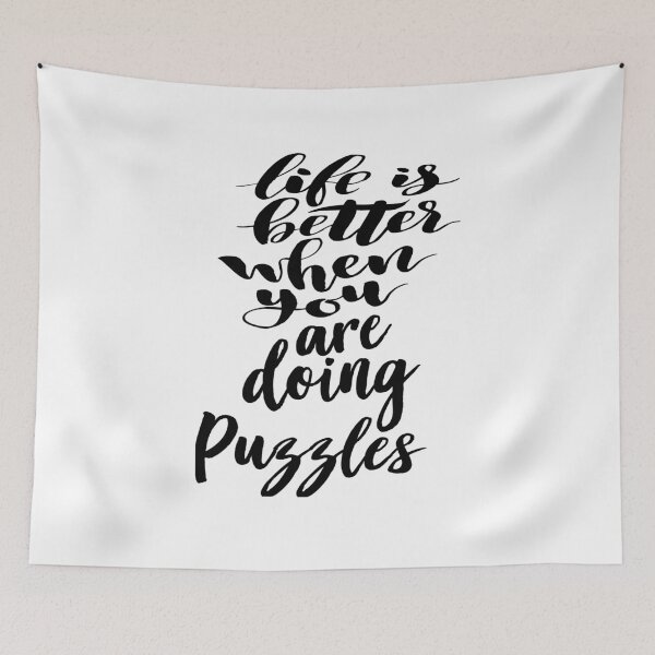 Item preview, Life is Better When You Are Doing Puzzles designed and sold by ProjectX23.