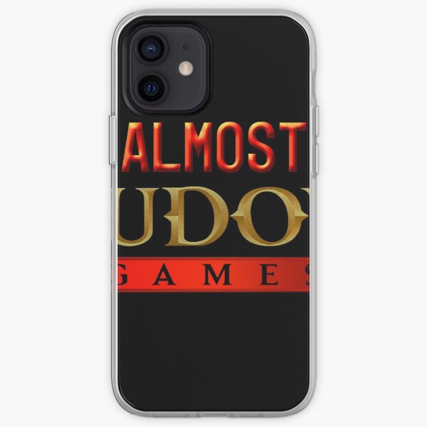 Almost Nudous Games Logo iPhone Soft Case