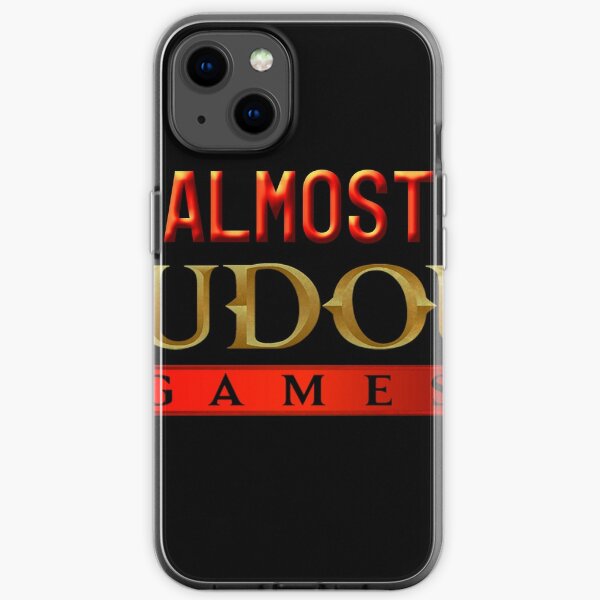 Almost Nudous Games Logo iPhone Soft Case