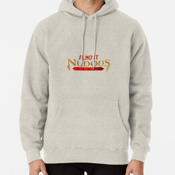 Almost Nudous Games Logo Pullover Hoodie