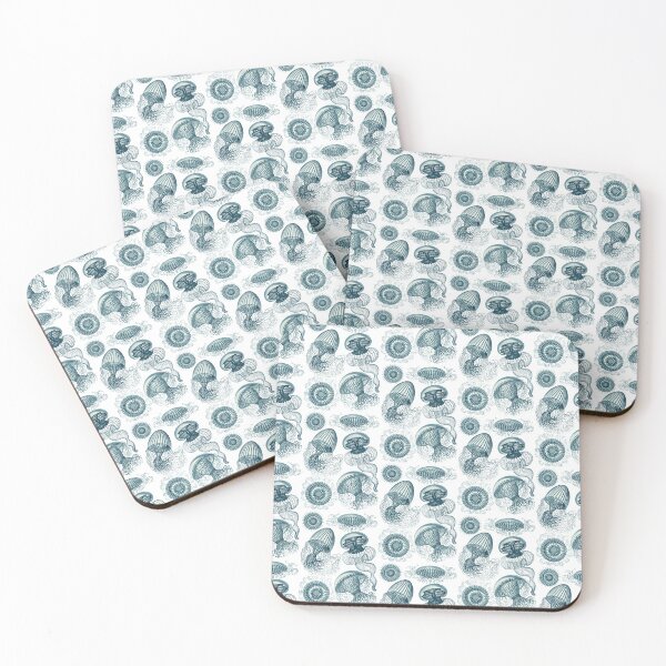 Item preview, Ernst Haeckel Jellyfish Leptomedusae Cerulean designed and sold by aimeewilson.