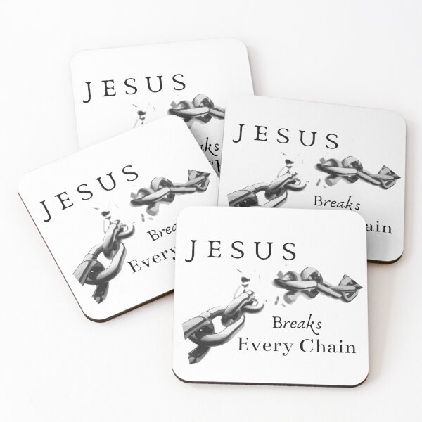 Item preview, Jesus Breaks Every Chain Christian Design designed and sold by dkgivens.