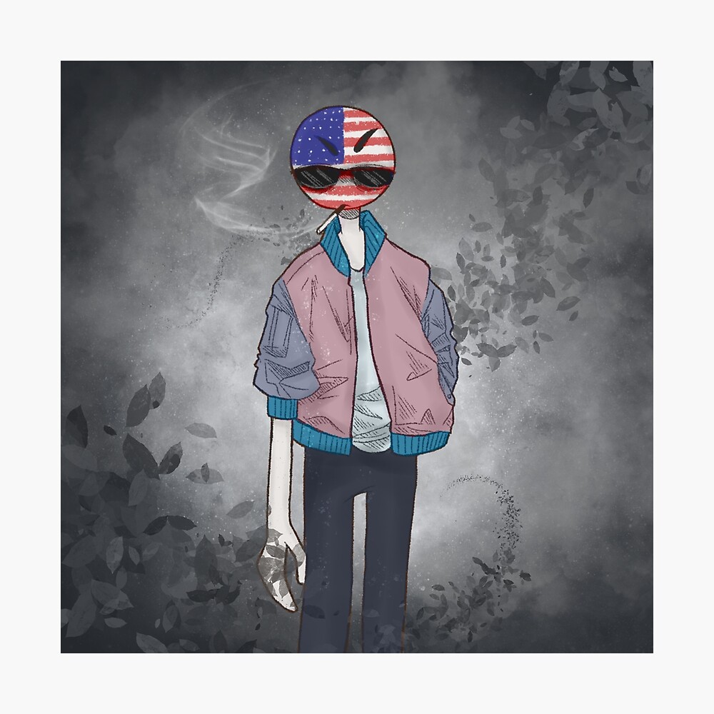 Countryhumans // USA America | Poster