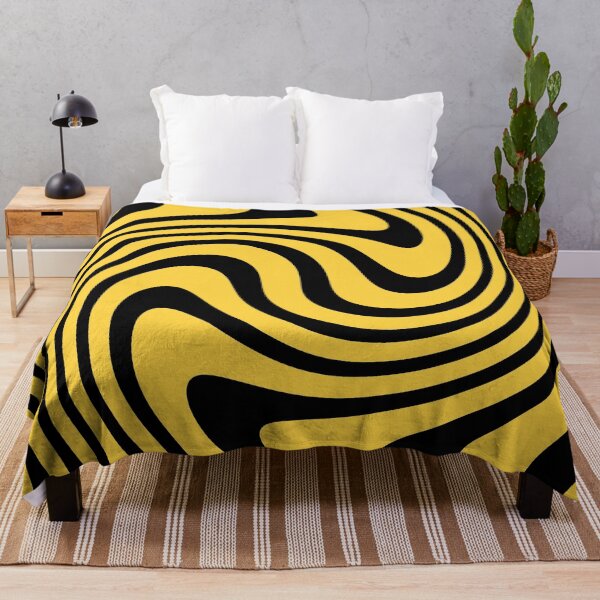 Aperçu de l'œuvre Op Art noir et coloré 8 créée et vendue par JillyBeanDesign.