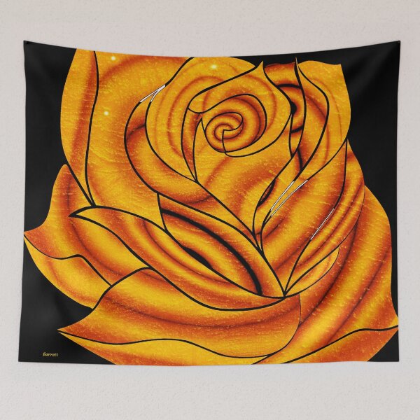 Aperçu de l'œuvre Une rose jaune créée et vendue par Don  Barrett.