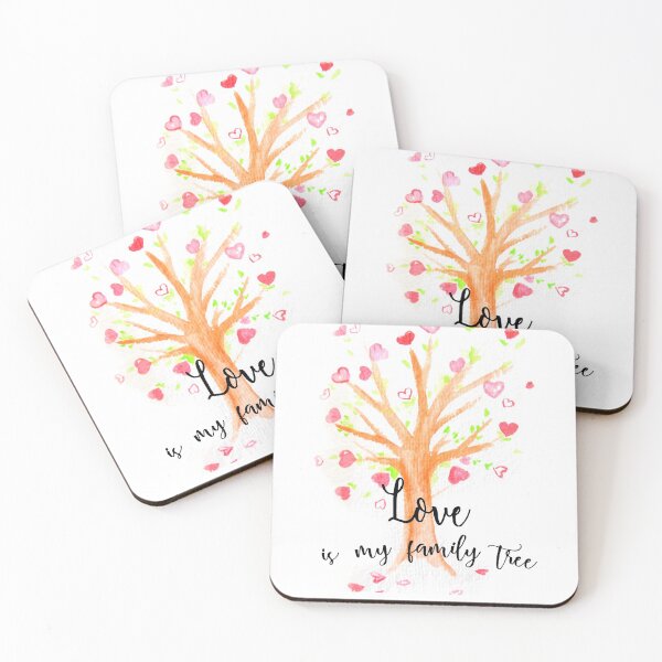 Item preview, Love is my family tree, watercolor  designed and sold by Stephanie  Skeem.