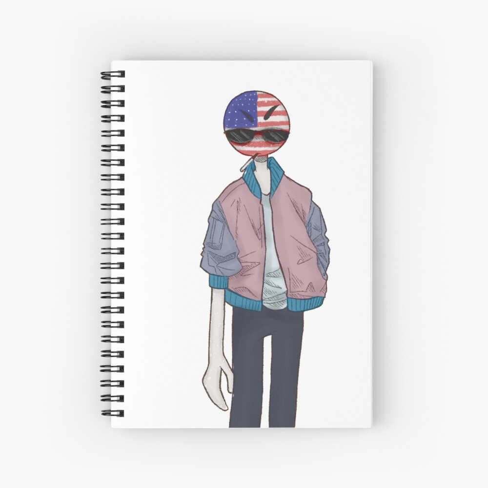 Countryhumans // USA America (w/o bg) | Journal