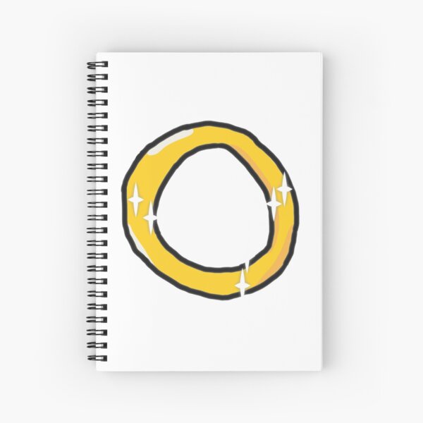 Sonic Ring Spiral Notebook