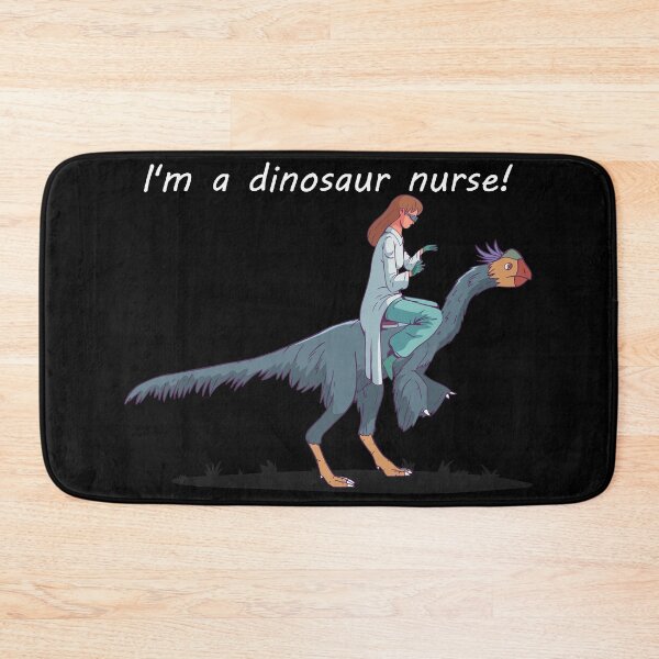 Item preview, Dinosaur with nurse. designed and sold by emphatic.