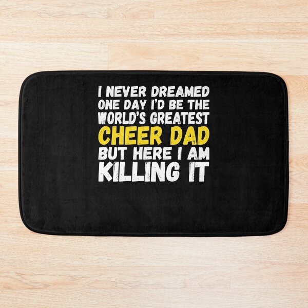 Item preview, Worlds Greatest Cheer Dad designed and sold by TopDawgDesigns.