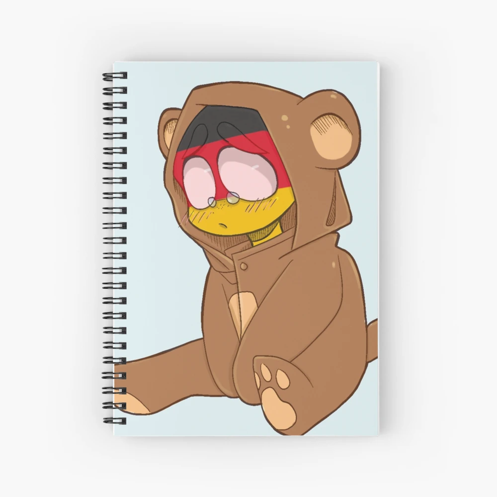 Countryhumans Brazil & Netherlands  Spiral Notebook for Sale by CandyZONE