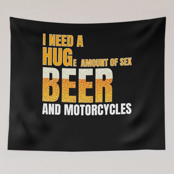 Item preview, Beer and Motorcycles Funny Dad Grandpa Gift designed and sold by TopDawgDesigns.