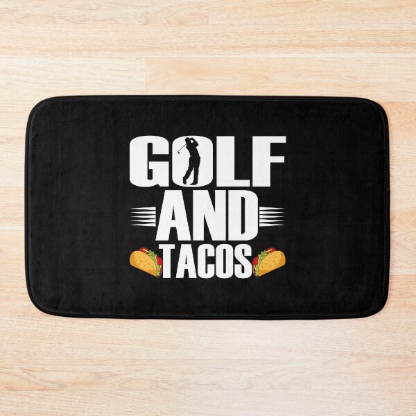 Item preview, Golf And Tacos Funny Foodie Golfer designed and sold by TopDawgDesigns.