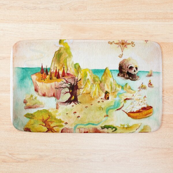Item preview, Peter Pan Map designed and sold by KrugerArtworks.