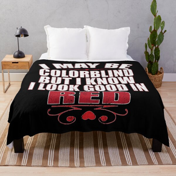 Artikelvorschau, Ich schaue im roten farbenblinden Valentinstag gut entworfen und verkauft von TopDawgDesigns.