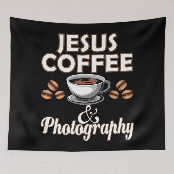 Item preview, Jesus Coffee and Photography designed and sold by TopDawgDesigns.