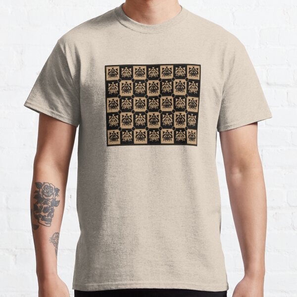Abstract Tribal Masks Classic T-Shirt