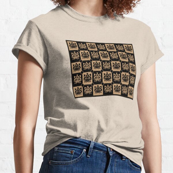 Abstract Tribal Masks Classic T-Shirt